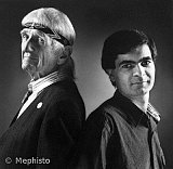 1987 : Gil Evans et Laurent Cugny.