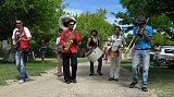 Auguste Brass Band, dans le Camping de la Tour d'Aigues le 12 août 2011