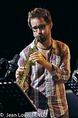 Émile Parisien, à Marciac - août 2012