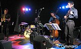J. Favreuille (sax), J-L. Landsweert (batterie), N. Mahieux (contrebasse) et O. Benoît (guitare)