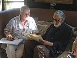 Michel Delorme et Sonny Rollins.