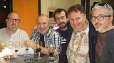 Denis Leloup, Hervé Sellin, Pierre Bertrand, Sylvain Beuf et Stéphane Huchard : les "profs" de Jazz en Baie ! // © Véronique Pinon