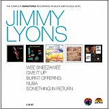 Jimmy LYONS : "The complete remastered recordings on Black Saint & Soul Note"