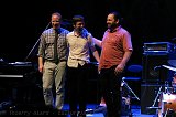 Craig Taborn, Thomas Morgan & JT Bates, à Caen le 14 octobre 2014.