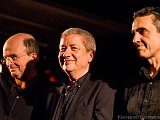 Guillaume de Chassy, Andy Sheppard, Christophe Marguet (avril 2015)
