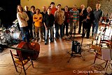2008 : l'ONJ en répétition à Couches