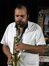 Raphaël Imbert, à Junas, le 17 juillet 2010