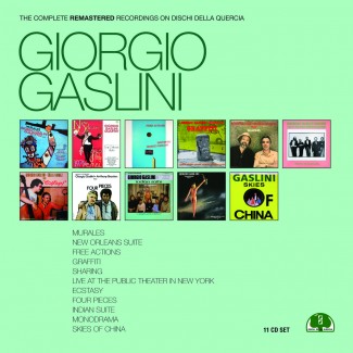 Giorgio GASLINI : "The complete remastered recordings on Dischi Della Quercia"