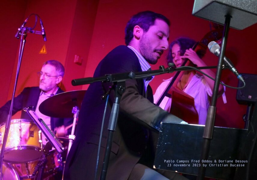 Pablo Campos trio inaugure le Sept de Jazz à Saint-Pair-sur-Mer