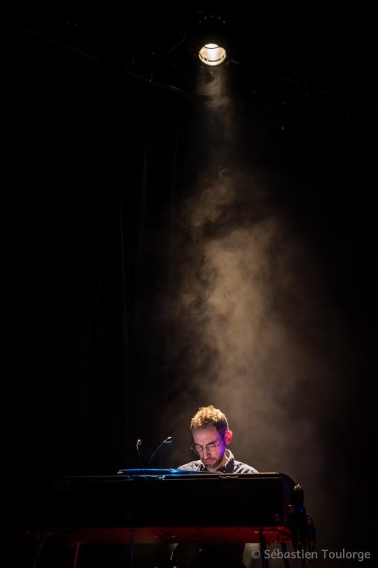 François Chesnel avec Louis Sclavis, Jazz dans les prés 2024, Manche, France.