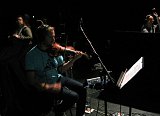 Clément Janinet au violon avec le Shabda sextet d'Yves Rousseau