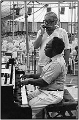 avec Sir Roland Hanna, Anvers 1981