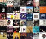 Les 42 pochettes des albums de la ribambelle d'août 2024 sur Culturejazz.fr