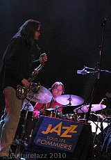 Stéphane Guillaume (sax) et Antoine Banville (batterie) - Coutances, le 14 mai 2010