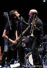 Francesco Bearzatti et Giovanni Falzone - Le Mans, 8 mai 2010.