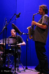 Ari Hoenig et Gaël Horellou à Caen, le 22 février 2011.