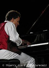 Jacky Terrasson à Junas, le 23 juillet 2010.