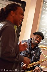 Ronald Baker, Jean-Jacques Elangué - Paris, octobre 2014