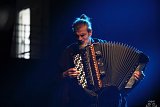 Vincent Peirani, accordéon à Coutances, vendredi 10 mai 2024.