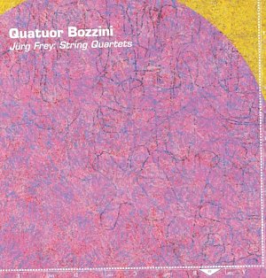 JURG FRËY - QUATUOR BOZZINI . String Quartets, label Dame, Canada, 2025