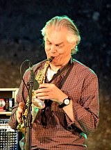 Jan Garbarek à Junas, juillet 2013.