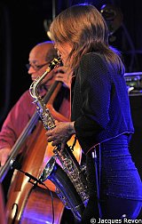 Didier Levallet, Céline Bonacina à Dijon - mai 2014