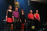 Sylvaine Hélary, Didier Levallet, Céline Bonacina, François Laizeau, Airelle Besson : Voix Croisées à Coutances, 27 mai 2014.