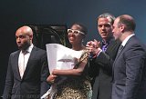 Aaron Diehl, Cécile McLorin Salvant, Paul Sikivie et Pete Van Nostrand - Coutances, 24 mai 2014
