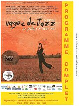 La carte postale de Vague de Jazz 2011, 22 août 2011.