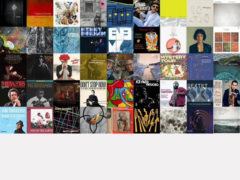 La mosaïque des 45 albums d'avril 2025.