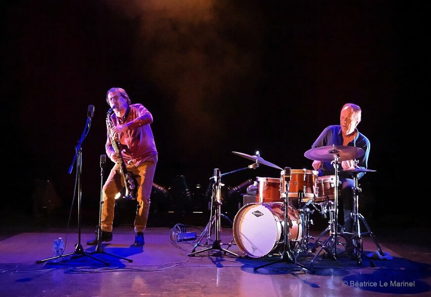 Stéphane Payen et Tom Rainey en duo à Cherbourg-en-Cotentin
